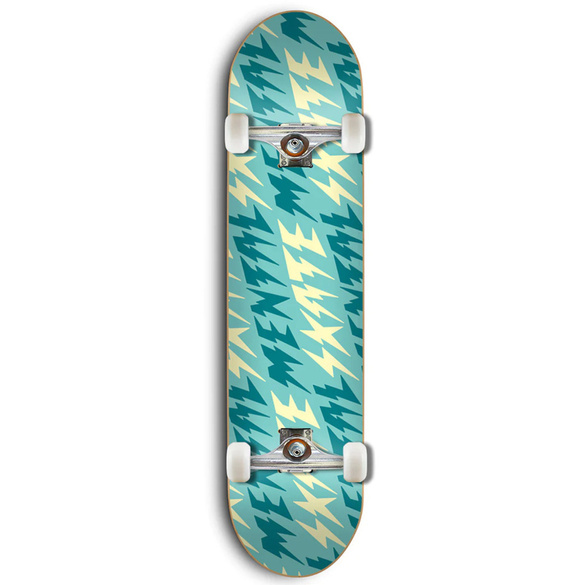 SKATE MENTAL Bolts Teal 8.25"skateboard