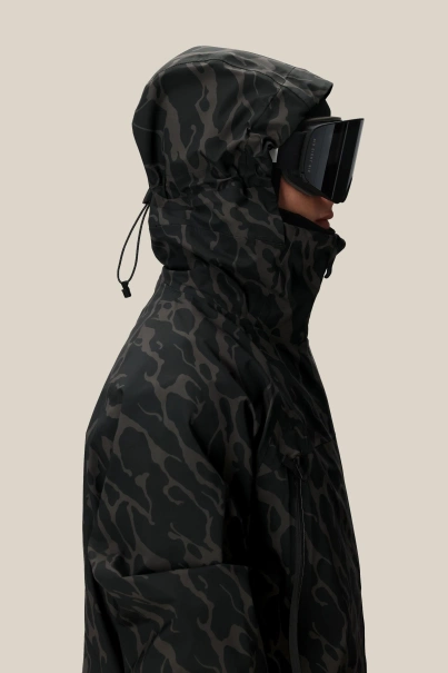 686 SMARTY® 3-in-1 Rodeo™ 3L Jacket (black fracture print) snowboard jacket