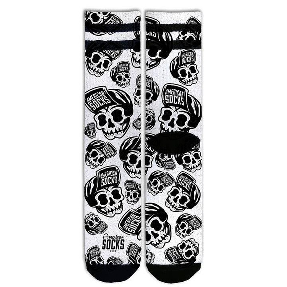 Skarpetki AMERICAN SOCKS Skater Skull