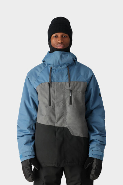 Kurtka snowboardowa 686 Geo Insulated (stellar blue colorblock)