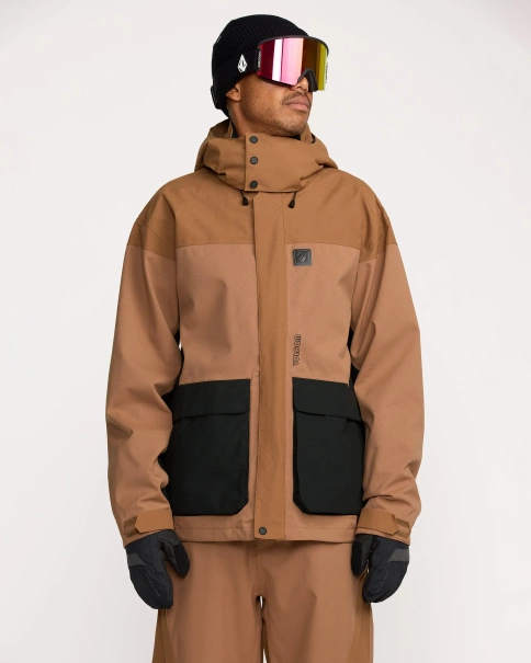 VOLCOM Kleveland (terra brown) 2026 snowboard jacket