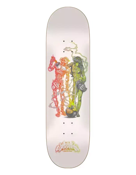 Santa Cruz Wooten Duo Skateboard Deck 8.50in X 31.60in