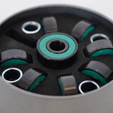 Łożyska RUSH BEARINGS Tins Bomber Titanium Coated W Spacers