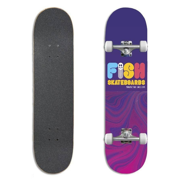 FISH SKATEBOARDS Standard Worm 8.0" skateboard