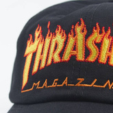 Czapka Thrasher Flame Old Timer Blk