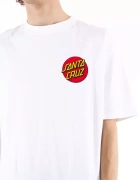 Koszulka Santa Cruz Classic Dot Chest White