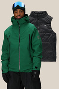 Kurtka snowboardowa 686 SMARTY® 3-in-1 Rodeo™ 3L Jacket (emerald green)