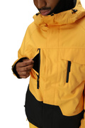 Kurtka snowboardowa 686 Geo Insulated (yellow gold colorblock)