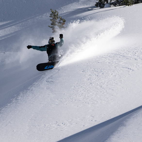 Snowboard LIB TECH Travis Rice Golden Orca 157