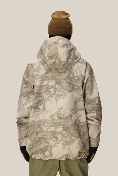686 GORE-TEX Core Shell (limestone hemisphere print) snowboard jacket