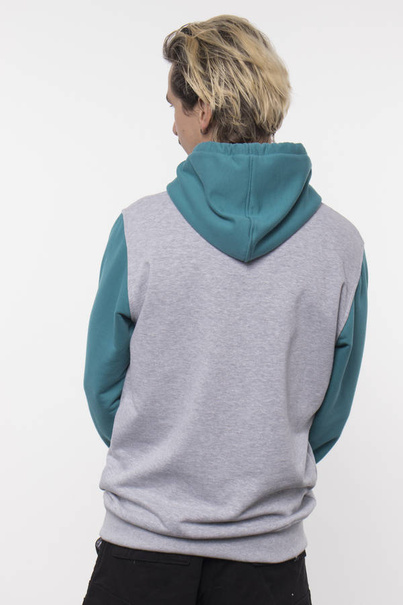 Bluza NERVOUS Initial (ocean/grey)