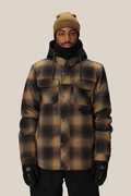 686 Woodland Insulated (caramel plaid) snowboard jacket