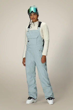 686 Black Magic Bib (dusty marine dobby) snowboard pants