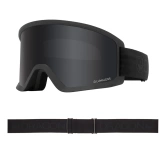 DRAGON DX3 OTG Blackout Lumalens Dark Smoke snow goggles