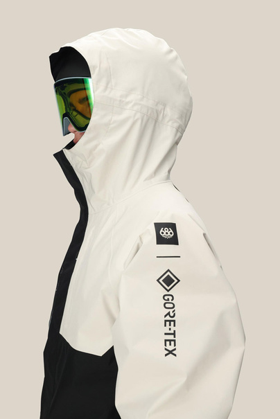 686 GORE-TEX Core Shell (imestone colorblock) snowboard jacket