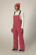 Spodnie snowboardowe 686 Black Magic Bib (rosewood corduroy)