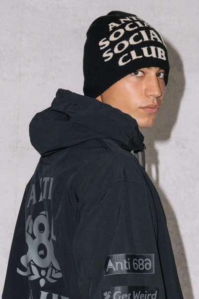 686 x Anti Social Social Club Skully Beanie