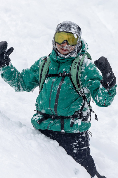 686 GORE-TEX GT (emerald green) jacket