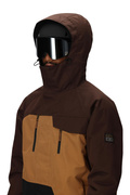 686 Geo Insulated Jacket (coffee colorblock) 2026