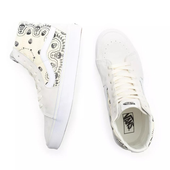 Buty VANS Sk8 Hi (bandana classic white/black)