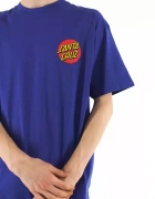 Santa Cruz Classic Dot Chest Navy Blue T-shirt