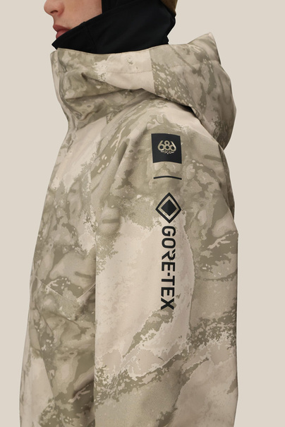 Kurtka snowboardowa 686 GORE-TEX Core Shell (limestone hemisphere print)