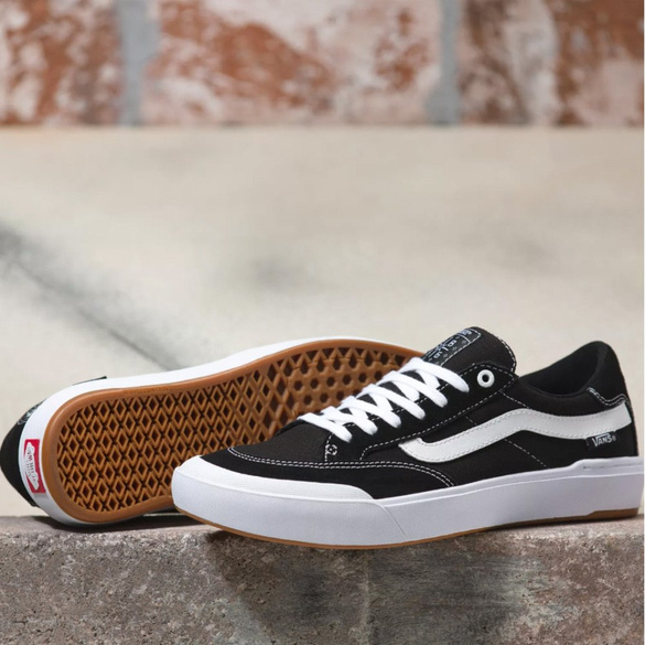 VANS Berle Pro (black/true white) skate shoes