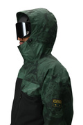 686 Geo Insulated Jacket (green moss colorblock) 2026