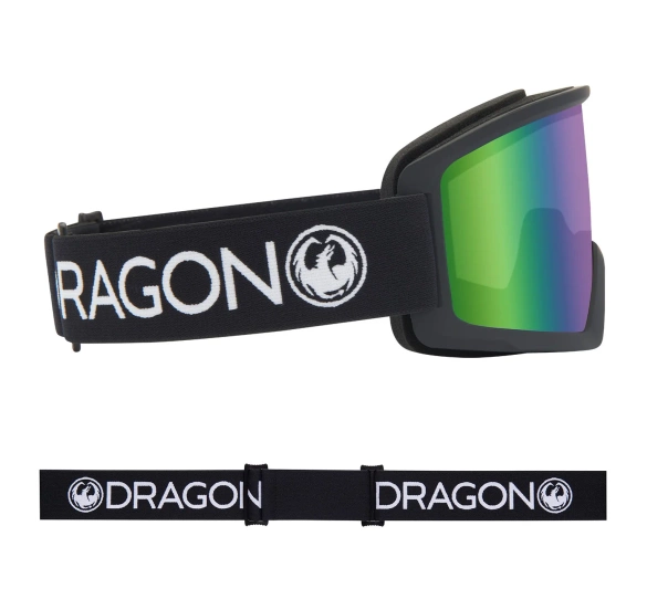 Gogle DRAGON DX3 L OTG Black Green Ion