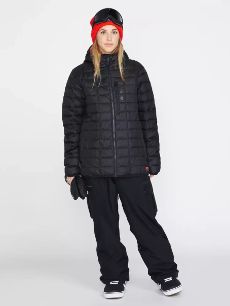 Kurtka snowboardowa VOLCOM Puff Puff Give (black)