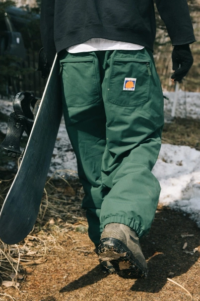 686 Dojo snowboard pant (moss green ripstop)