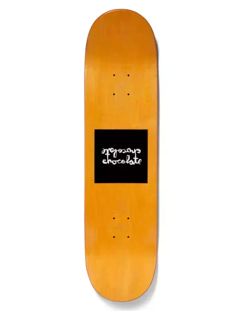 Chocolate Roberts Twin Chunk Orange 8.5 skateboard deck