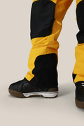 Spodnie snowboardowe 686 20K Hot Lap Shell Bib (yellow colorblock)