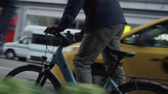 TENWAYS CGO800S (pebble grey) city e-bike