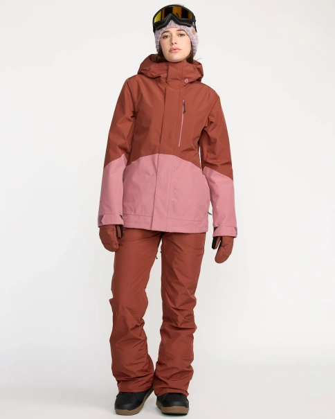 Kurtka snowboardowa VOLCOM Eras Gore-Tex Insulated (henna)