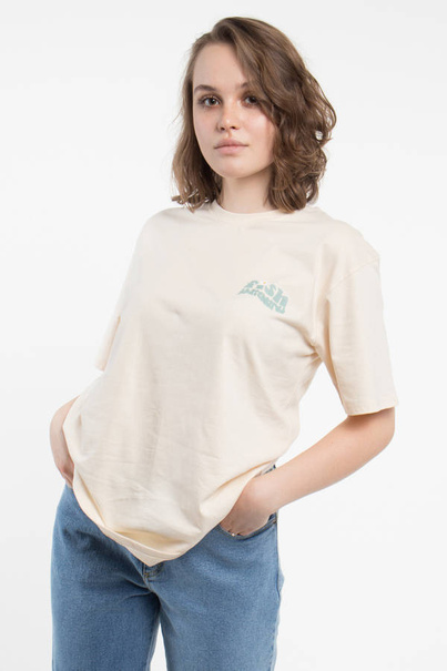 Fish Skateboards Tie Dye Script Blue / Coffee