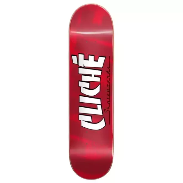 CLICHE Banco 8.0" (red) deck