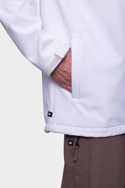 Bluza aktywna 686 Wateproof Zip Hoody (white)