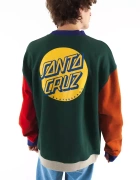 Santa Cruz Shadowless Dot Cedar / Multi Sweatshirt