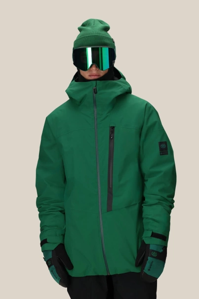 686 GORE-TEX GT (emerald green) jacket