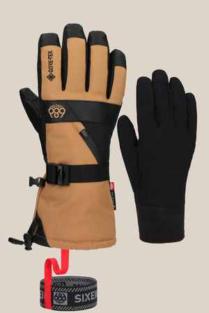 686 Gore-Tex® SMARTY® 3-in-1 Gaunlet Glove (caramel) snowboard gloves