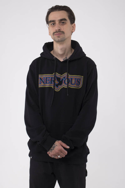 Bluza NERVOUS Hood Classic Tribe (black)