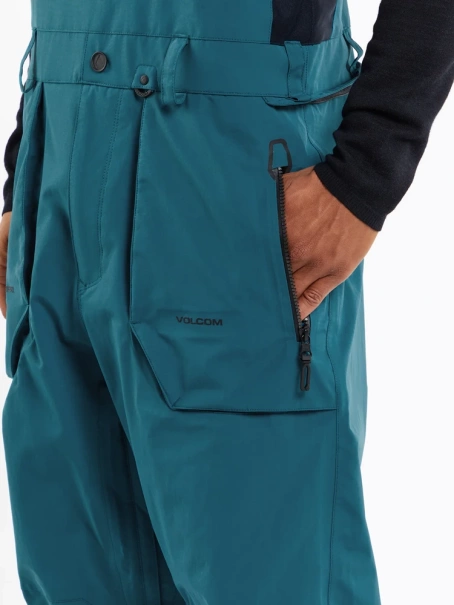 VOLCOM Rain Gore Tex Bib Overall (blue) snowboard pants
