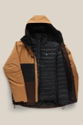 SMARTY® 3-in-1 Form Jacket (caramel colorblock) jacket