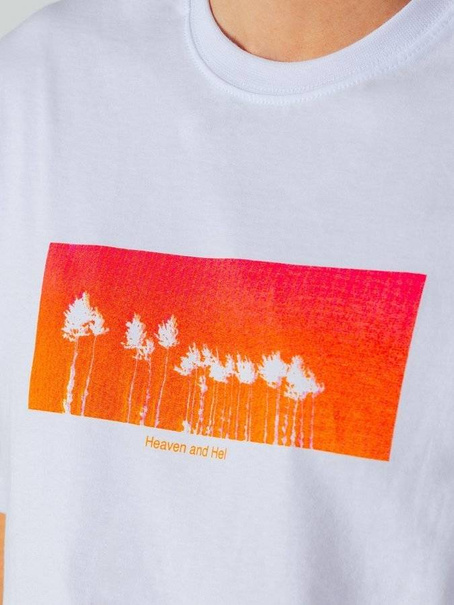 FISH SKATEBOARDS Heaven And Hel (white) t-shirt