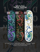 REAL Ishod Wair Illuminated TWIN TAIL R1 8.25" deck
