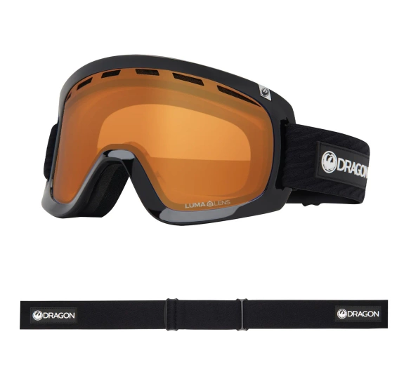 Gogle DRAGON D1 OTG Icon Purple Ion + amber