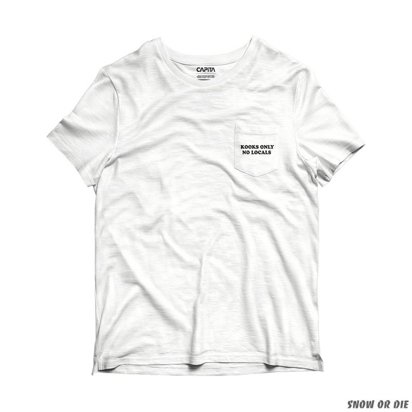 Koszulka CAPITA Spring Break Kooks Pocket 20' (white)