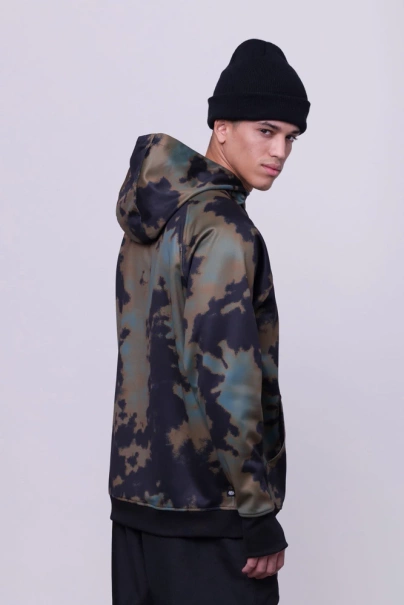 686 Bonded Fleece Pullover (breen nebula) snow hoody