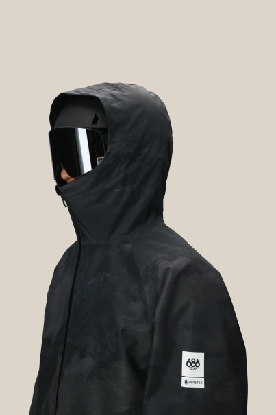 686 GORE-TEX Fragment Shell Anorak (black hemisphere) jacket